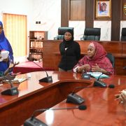 Coordinator of the Coalition of Women-Led Organizations (COWLOG) and her team members conducted an advocacy visit to the First Lady, Huriya Dauda Lawal Dare.